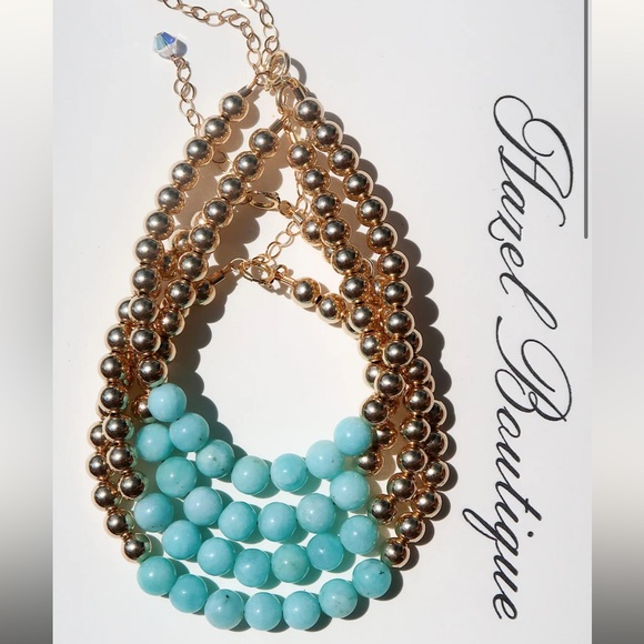 hazel Jewelry - Hazel Boutique mint stone bracelet